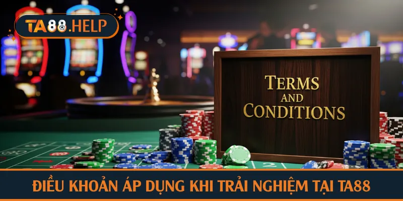 Điều khoản áp dụng khi trải nghiệm tại TA88